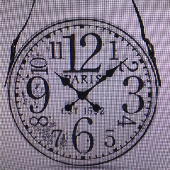 PARISIAN RUSTIC CLOCK - Picture 2 of 2